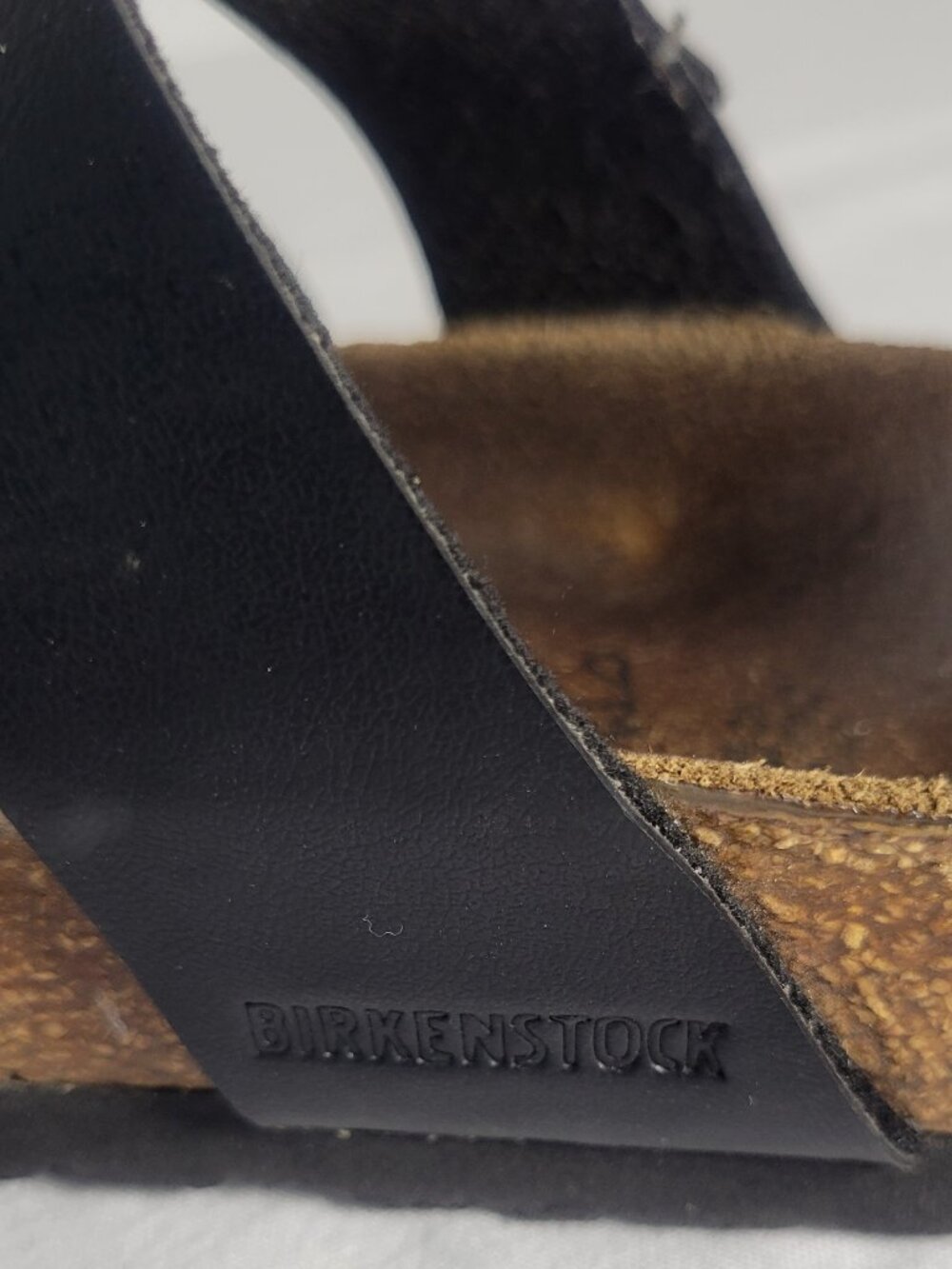 Birkenstock Mayari Black Birko Flor Toe Loop Sandals Women's 5-5.5 EU 36 - Picture 9 of 11